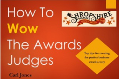 How to WOW the Business Awards judges - sign up for our two-hour workshop