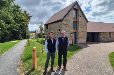 New holiday lets unveiled at Upper Norton, Craven Arms