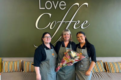 Café Manager Celebrates 20th Anniversary