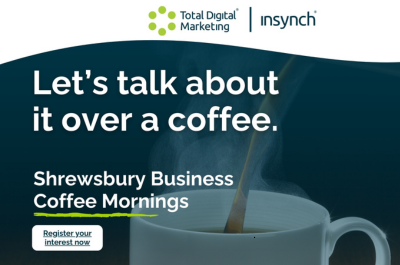 InSynch Digital Marketing Supports Shropshire's Businesses Over a Cup of Coffee