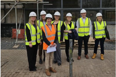 Fact-finding visit to Telford College's new sixth form centre