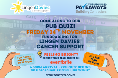 Pave Aways round off their fundraising year with a festive charity quiz night!