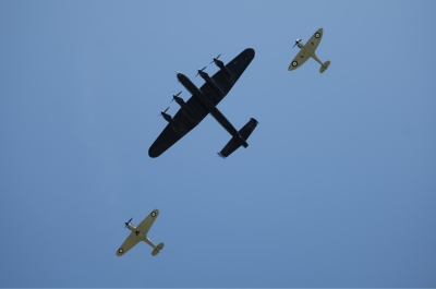  Sky-high entertainment at Shropshire County Show - including a Lancaster Bomber