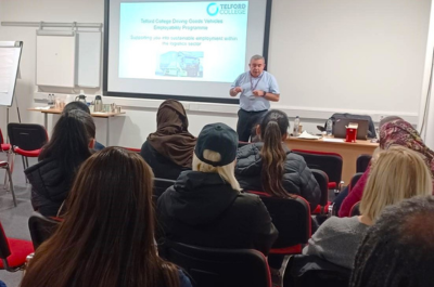 Telford College's 'Women Into Logistics' event is a big success